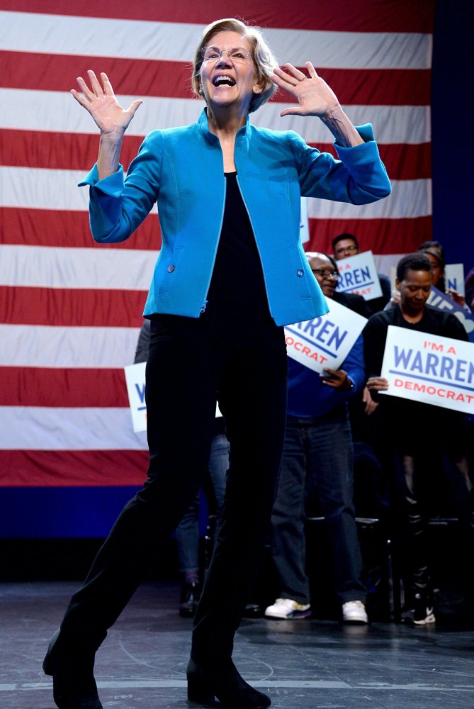 Elizabeth Warren Campaign Event Brooklyn