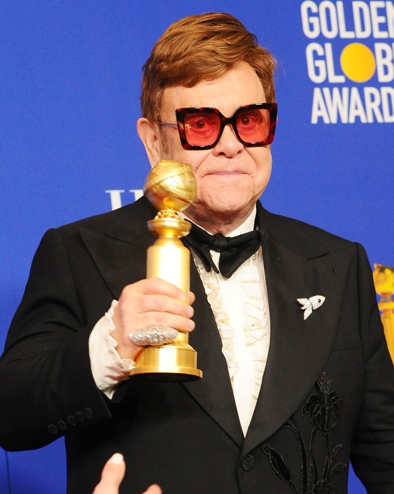 Elton John<br>77th Annual Golden Globes - Press Room