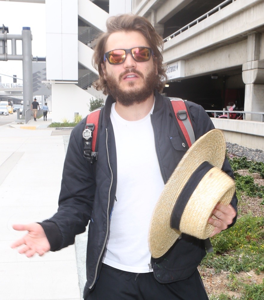 Emile Hirsch;<br>Emile Hirsch Arrives at LAX