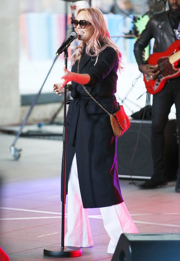 Emma Bunton;<br>Emma Bunton on The BBC One Show - London