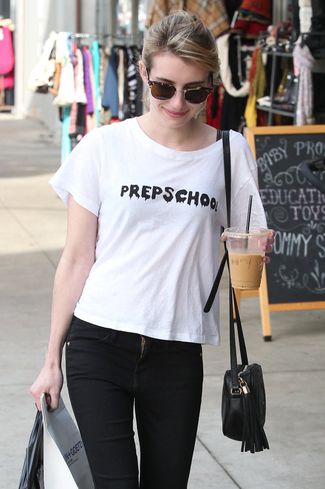Emma Roberts Out Shopping
