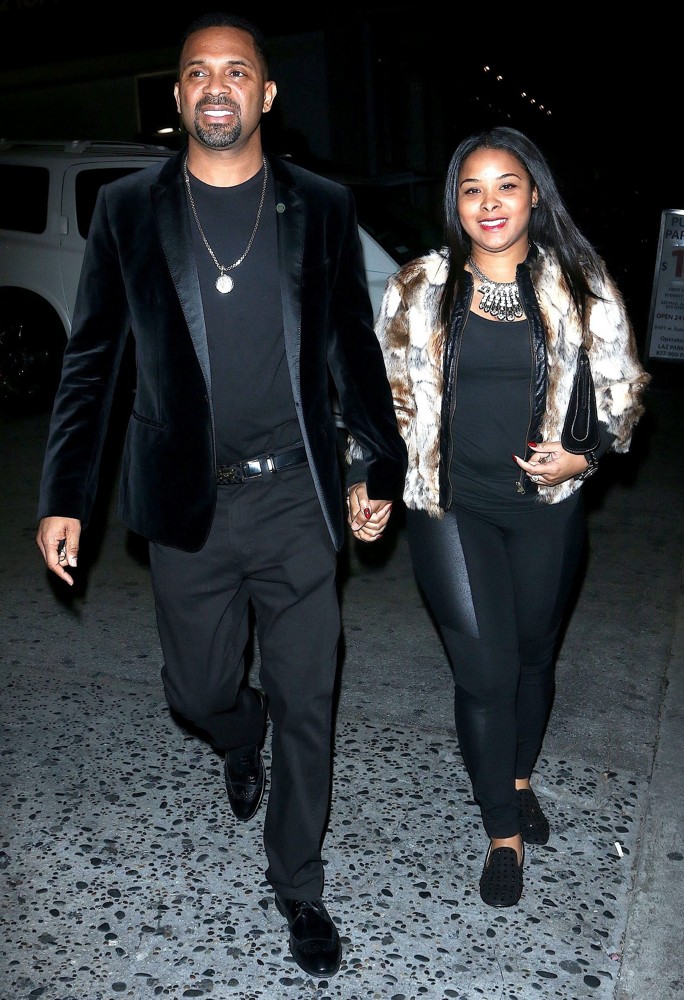 Mike Epps Arrives at The Comedy Store on Sunset Boulevard
