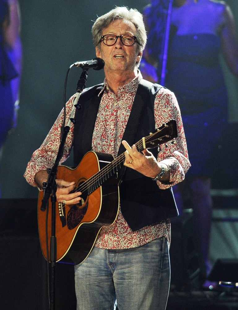 Eric Clapton Performs on His 68th Birthday at Hard Rock Live!