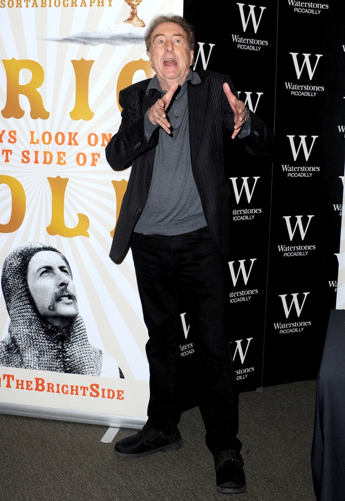 Eric Idle;<br>Eric Idle Signs Copies of His New Book