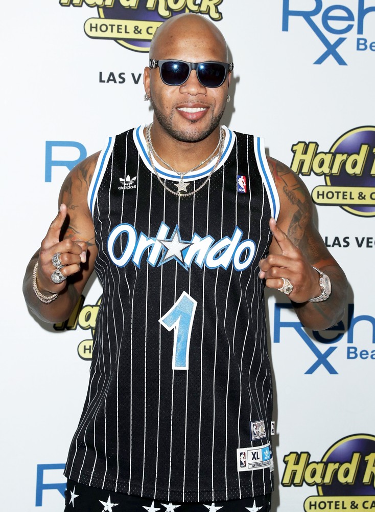 Flo Rida Hosts Rehab Beach Club