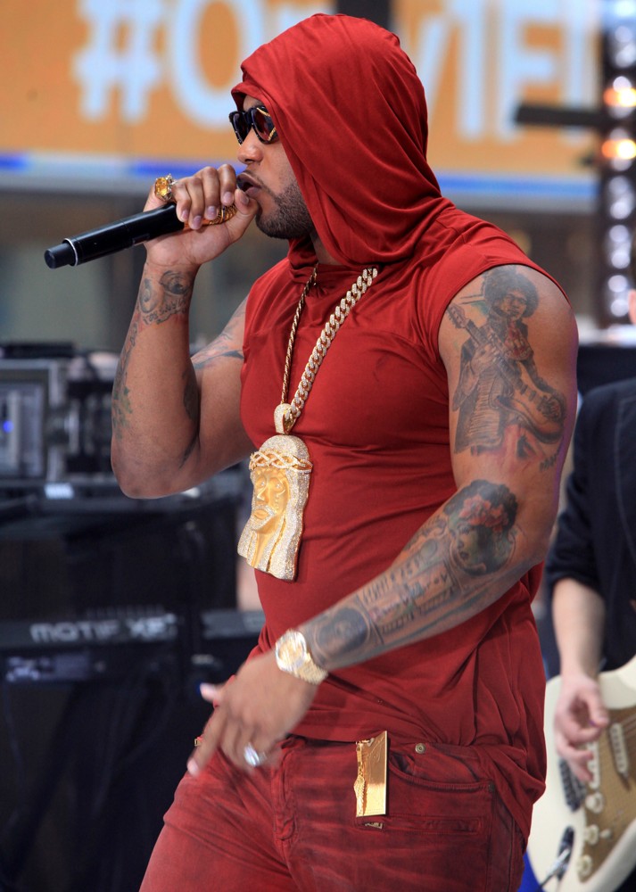Flo Rida Performs on The Today Show as Part of NBC's Toyota Concert Series