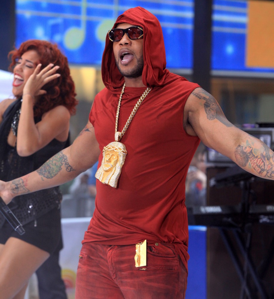 Flo Rida Performs on The Today Show as Part of NBC's Toyota Concert Series
