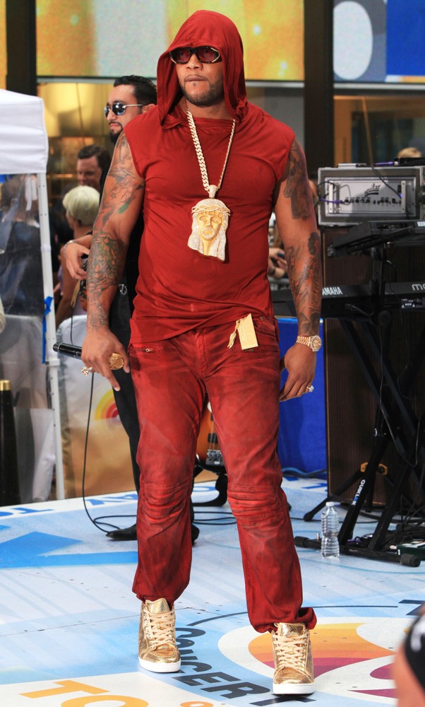 Flo Rida Performs on The Today Show as Part of NBC's Toyota Concert Series