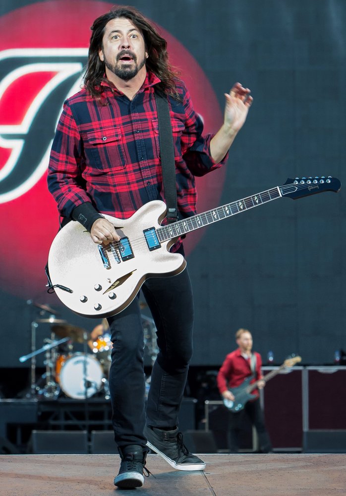 Foo Fighters Performing in Gothenburg