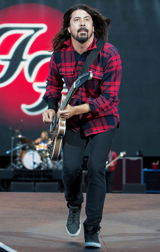 Foo Fighters Performing in Gothenburg