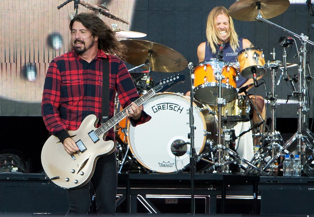 Foo Fighters Performing in Gothenburg