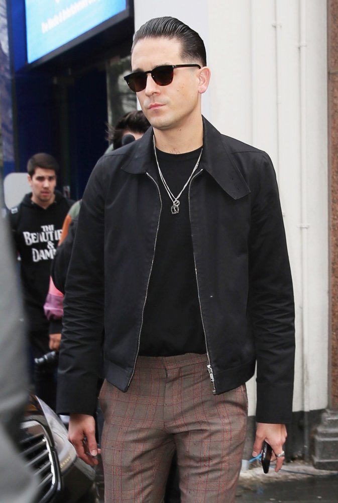 G-Eazy;<br>G-Eazy Seen Leaving Global Studios