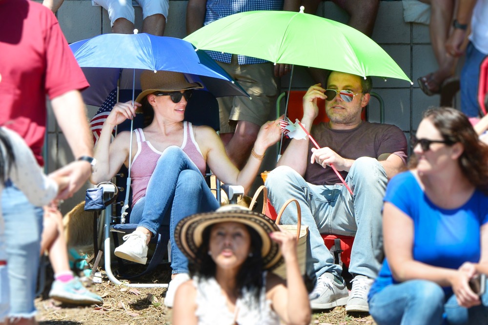 Jennifer Garner Celebrates America's Independence Day with Ben Affleck