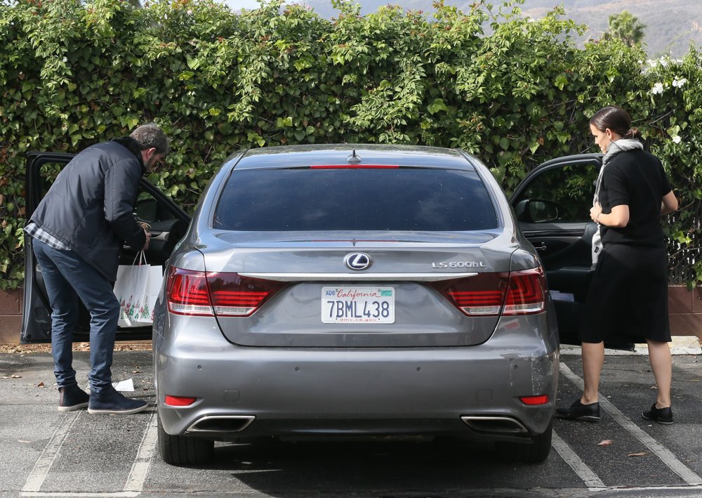 Jennifer Garner and Ben Affleck Take Their Family to Church