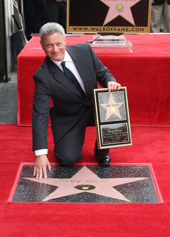 Gary Sinise Honored with Star on The Hollywood Walk of Fame