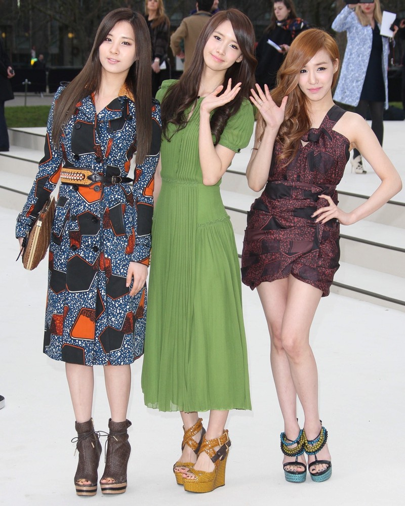 London Fashion Week - Autumn-Winter 2012 - Burberry - Arrivals