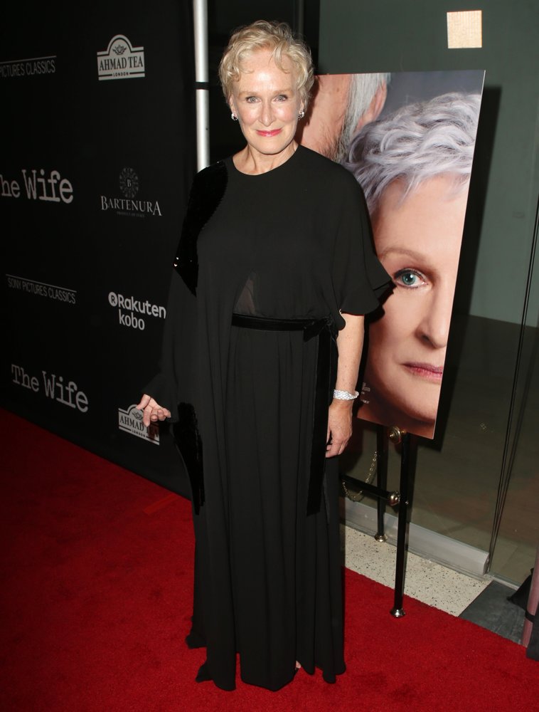 Glenn Close;<br>The Wife Los Angeles Premiere