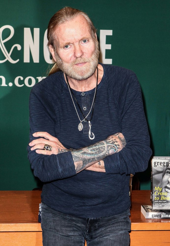 Gregg Allman Signs Copies of My Cross to Bear