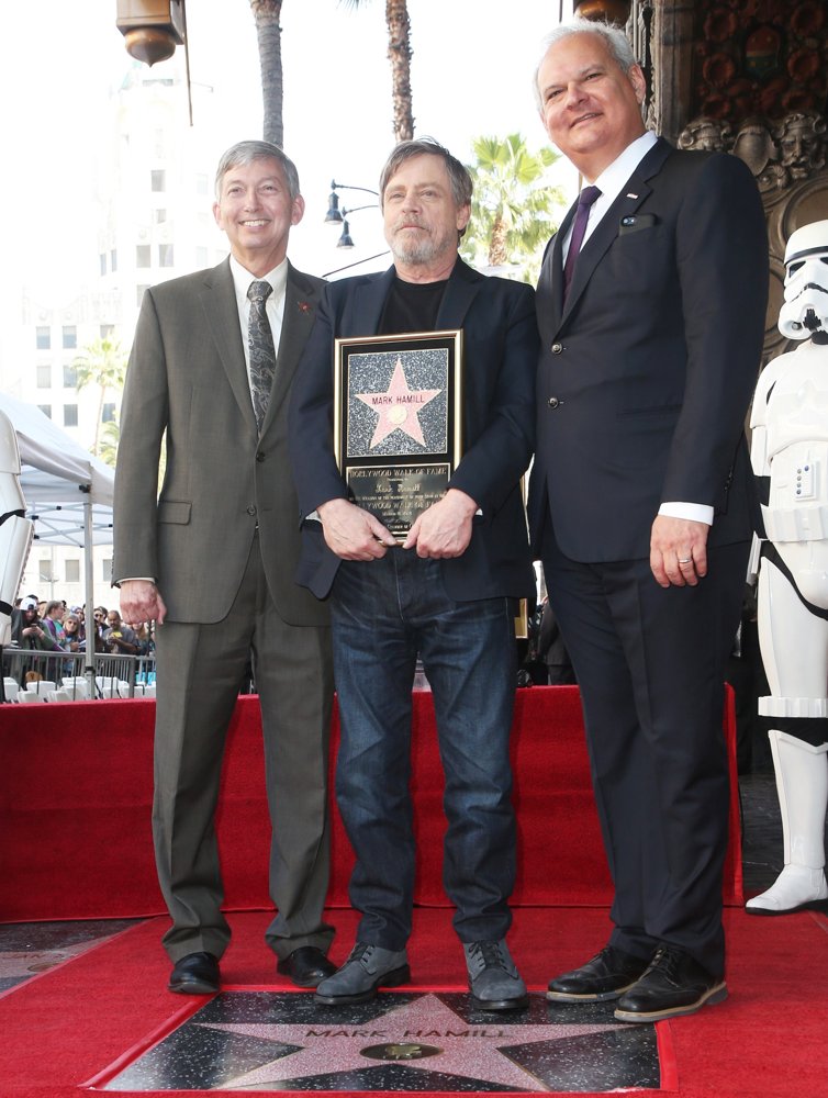 Mark Hamill Honored with Star on The Hollywood Walk of Fame
