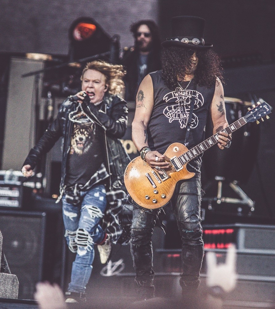 Guns N' Roses Performing Live In Concert