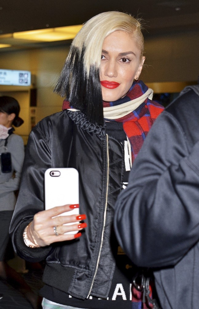 Gwen Stefani Is Seen at Haneda Airport