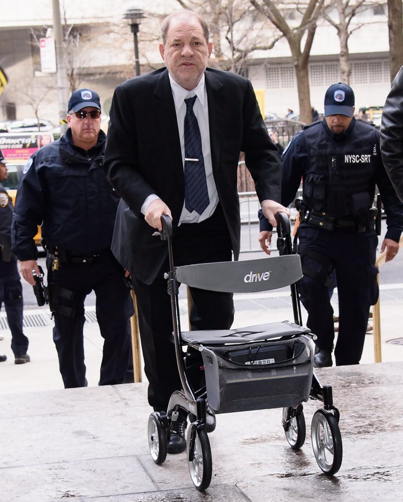 Harvey Weinstein Arrives to Criminal Court