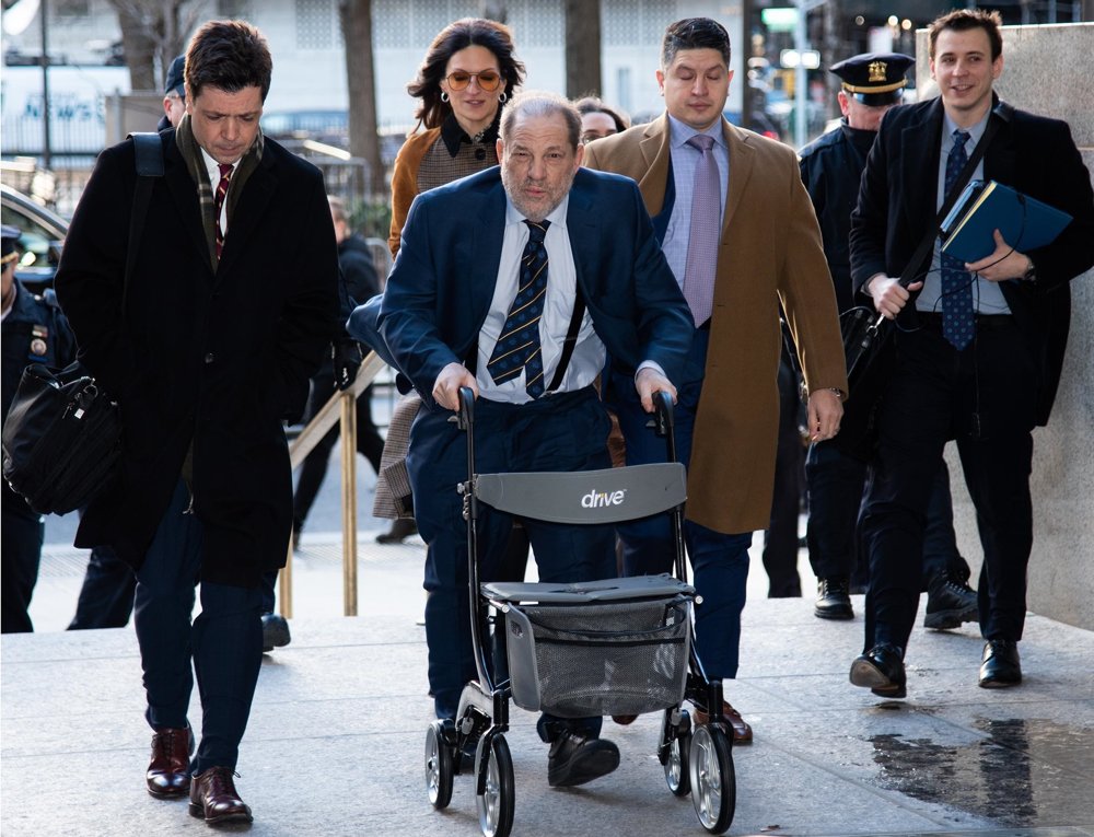 Harvey Weinstein Arrives to Criminal Court for Closing Arguments