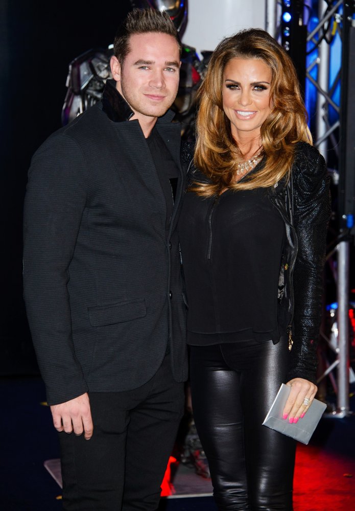 Kieran Hayler;Katie Price;<br>The World Premiere of RoboCop - Arrivals