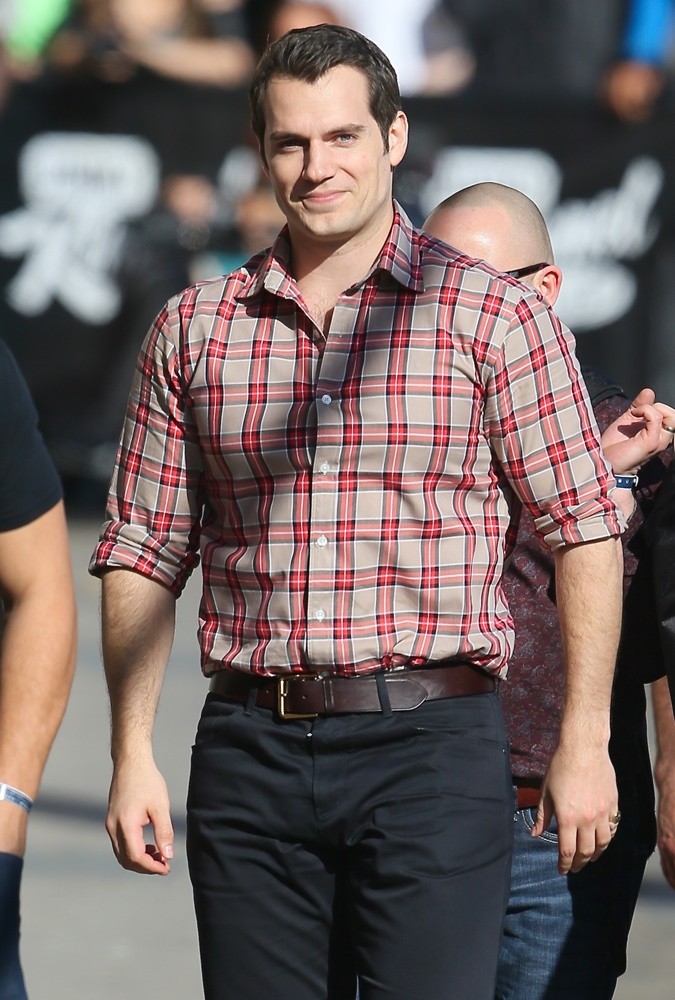 Henry Cavill Arriving for Jimmy Kimmel Live!