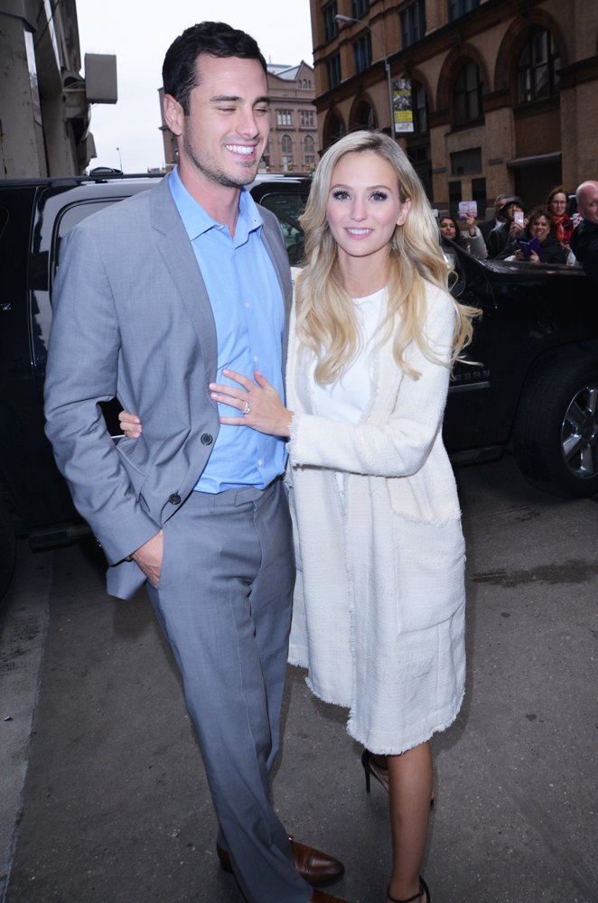 Ben Higgins and Lauren Bushnell at AOL