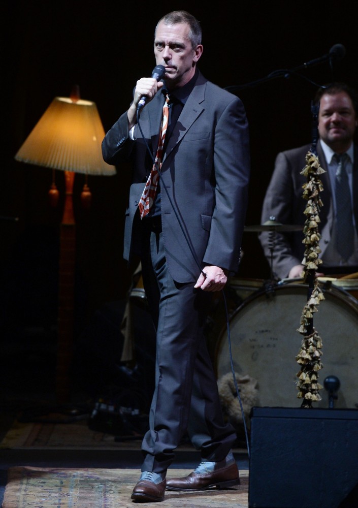 Hugh Laurie Performing on Stage at Hammersmith Apollo