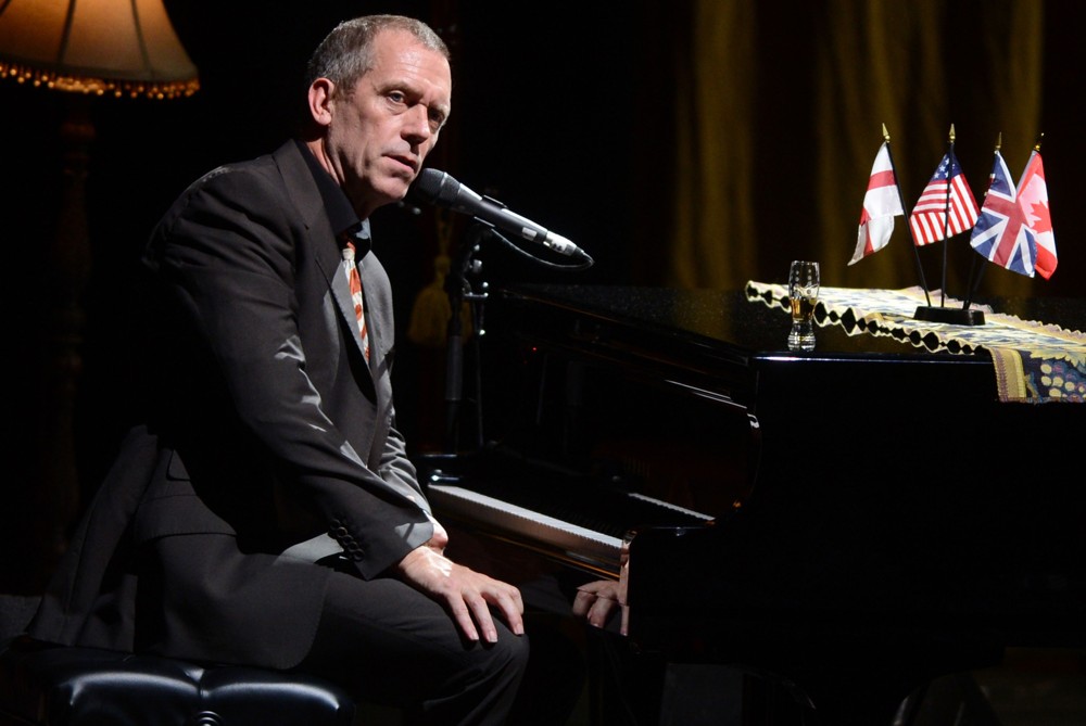 Hugh Laurie Performing on Stage at Hammersmith Apollo