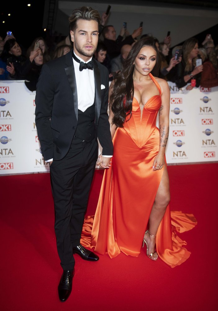 Chris Hughes, Jesy Nelson<br>25th National Television Awards - Arrivals