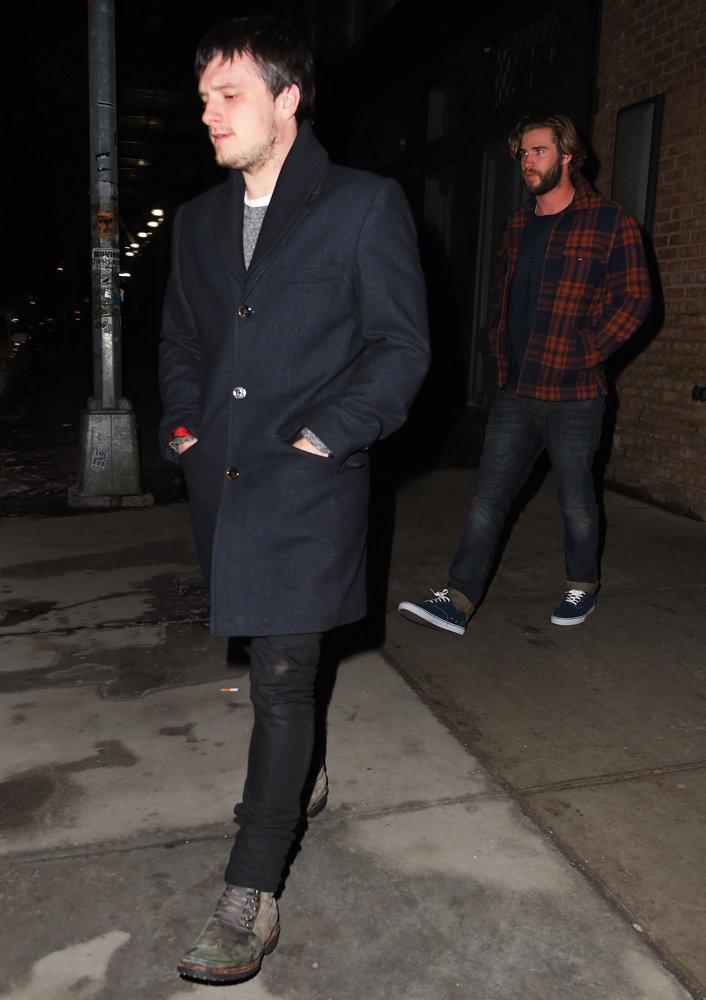 Celebrities Leaving Locanda Verde Restaurant