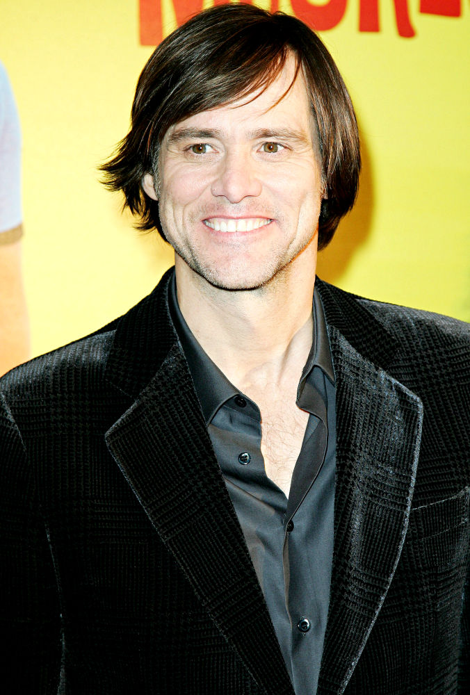 Jim Carrey Flirting With Mystery Woman During Night Out