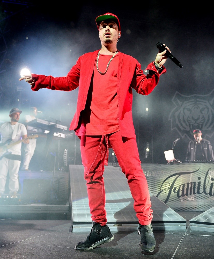 J Balvin Performing Live on Stage During J Balvin Mi Familia Tour