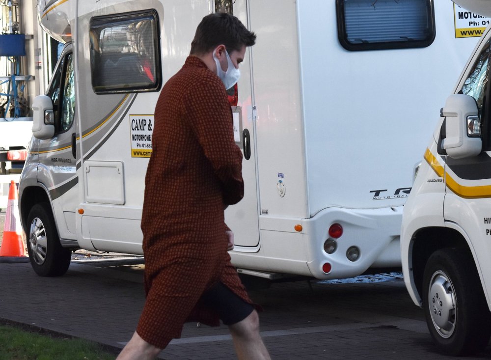 Jack Reynor Filming Modern Love