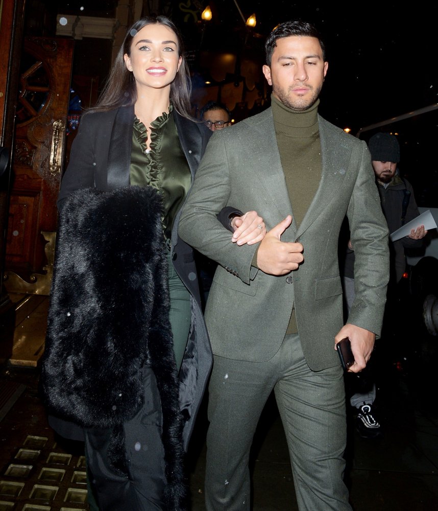 Amy Jackson Seen Leaving The London Coliseum