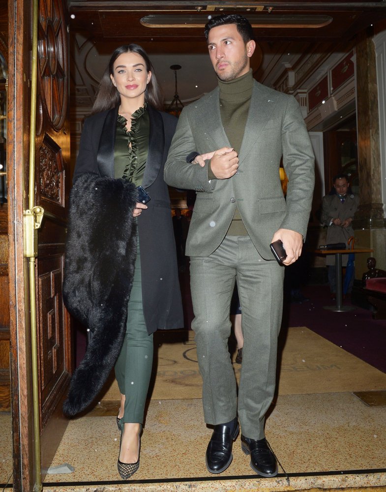 Amy Jackson Seen Leaving The London Coliseum