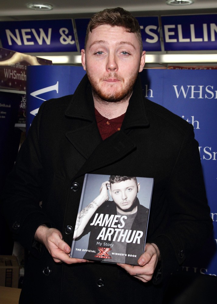 James Arthur at The Signing of His Book James Arthur, My Story