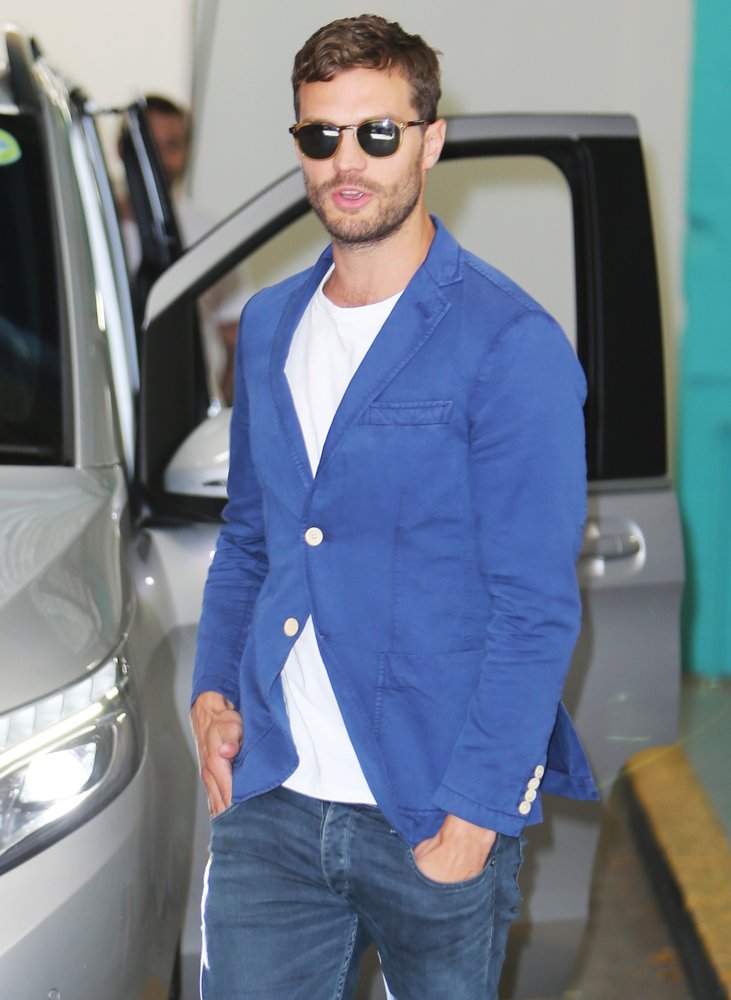 Jamie Dornan Outside ITV Studios