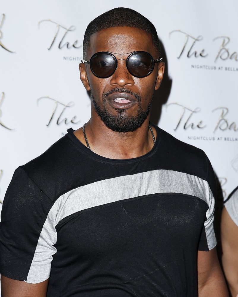 Jamie Foxx Hosts An Evening at The Bank Nightclub