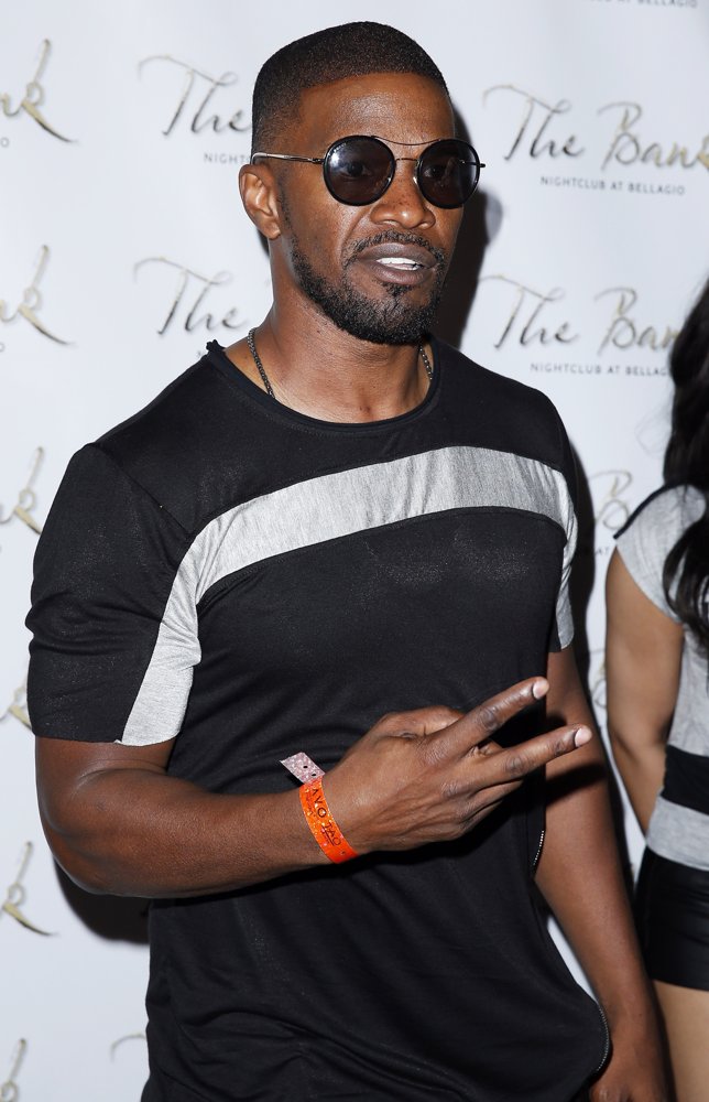 Jamie Foxx Hosts An Evening at The Bank Nightclub