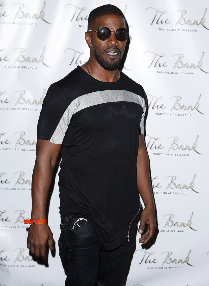 Jamie Foxx Hosts An Evening at The Bank Nightclub