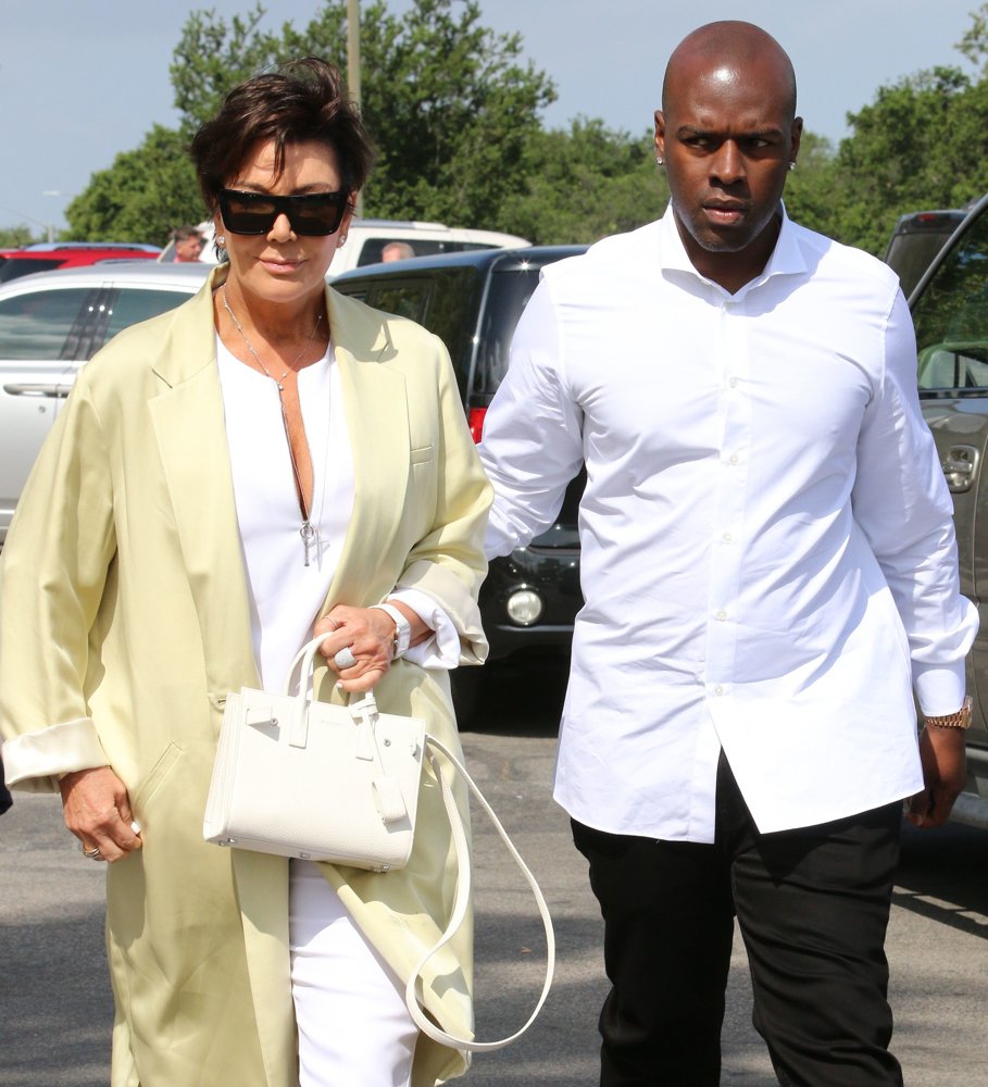 Kris Jenner;Corey Gamble;<br>The Extended Kardashian-Jenner Family Attend Church on Easter Sunday