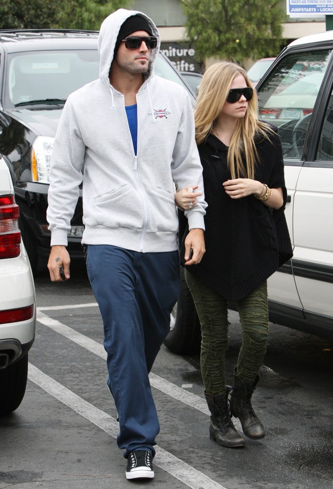 Brody Jenner and Avril Lavigne Go Shopping at Whole Foods