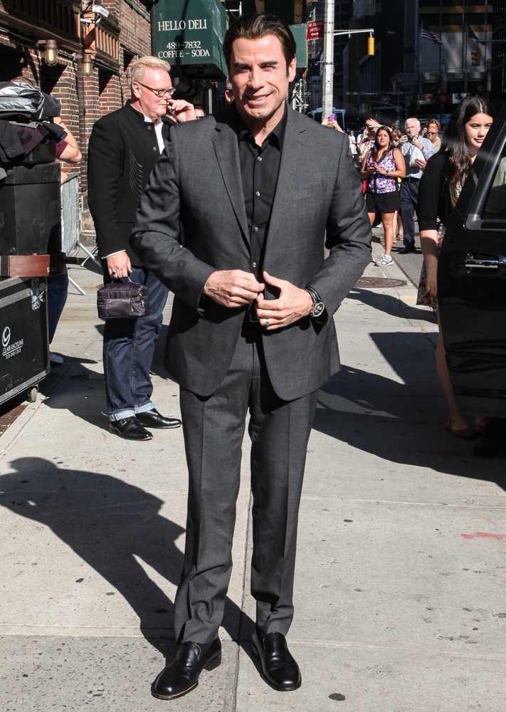 Celebrities Outside of The Ed Sullivan Theater for The Late Show with David Letterman