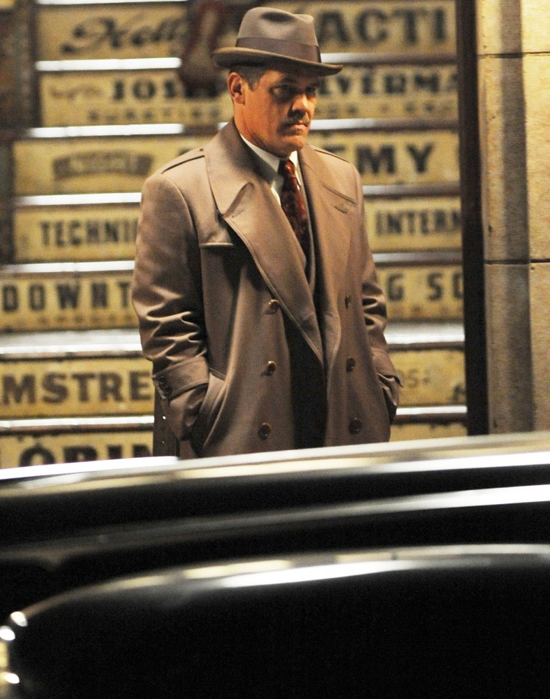 Filming Late Scenes for Hail Caesar