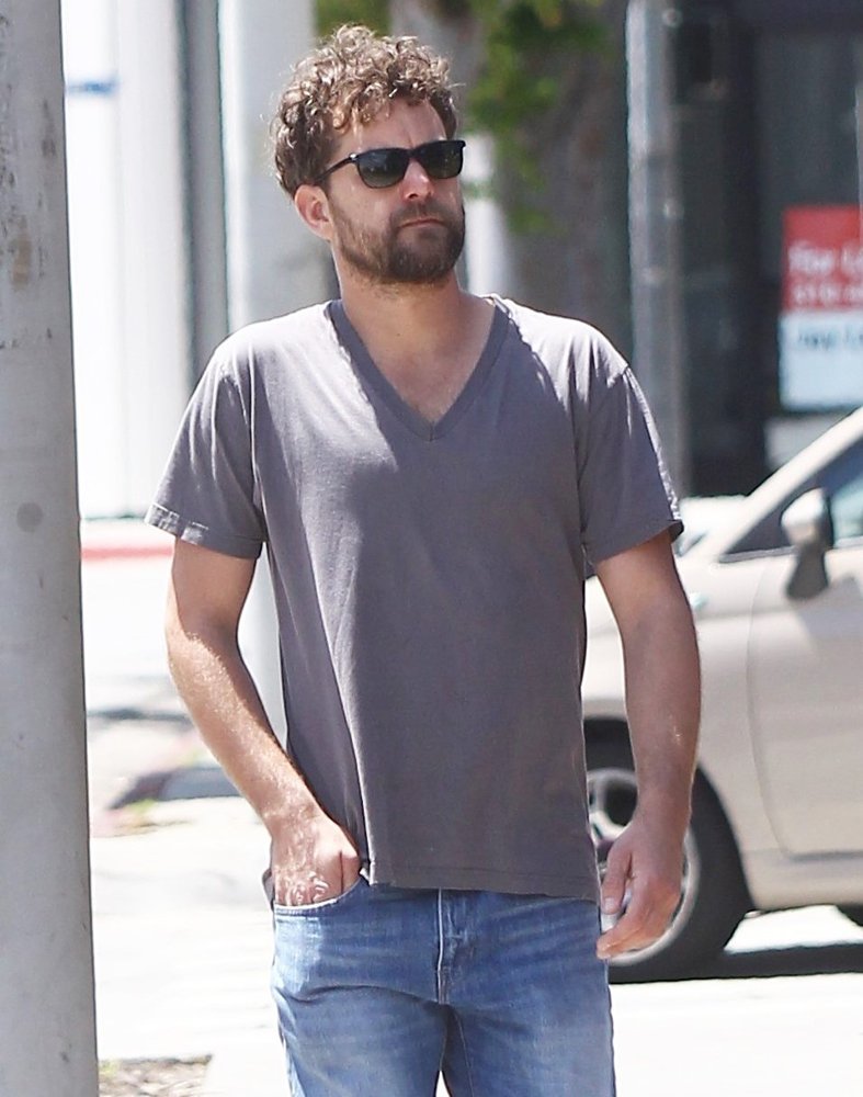 Joshua Jackson Out for A Walk