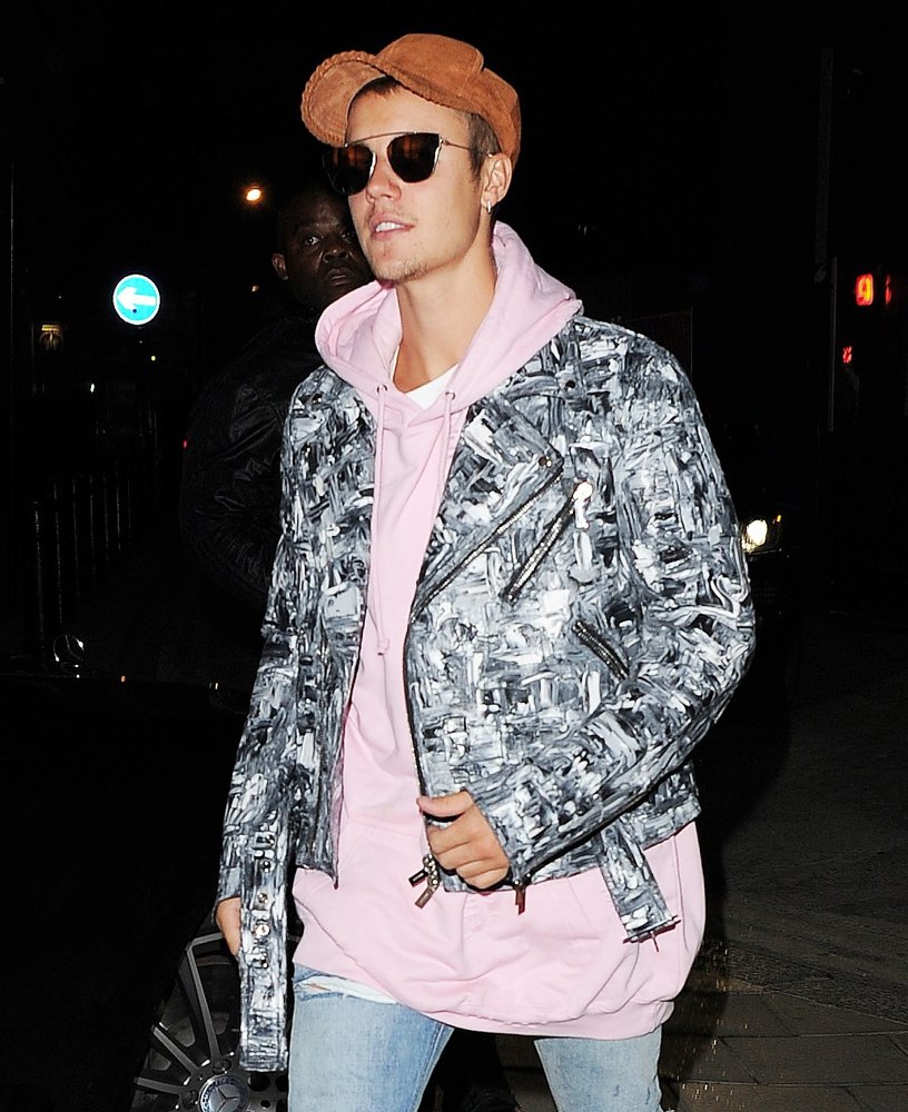 Justin Bieber Arriving at Tape Club
